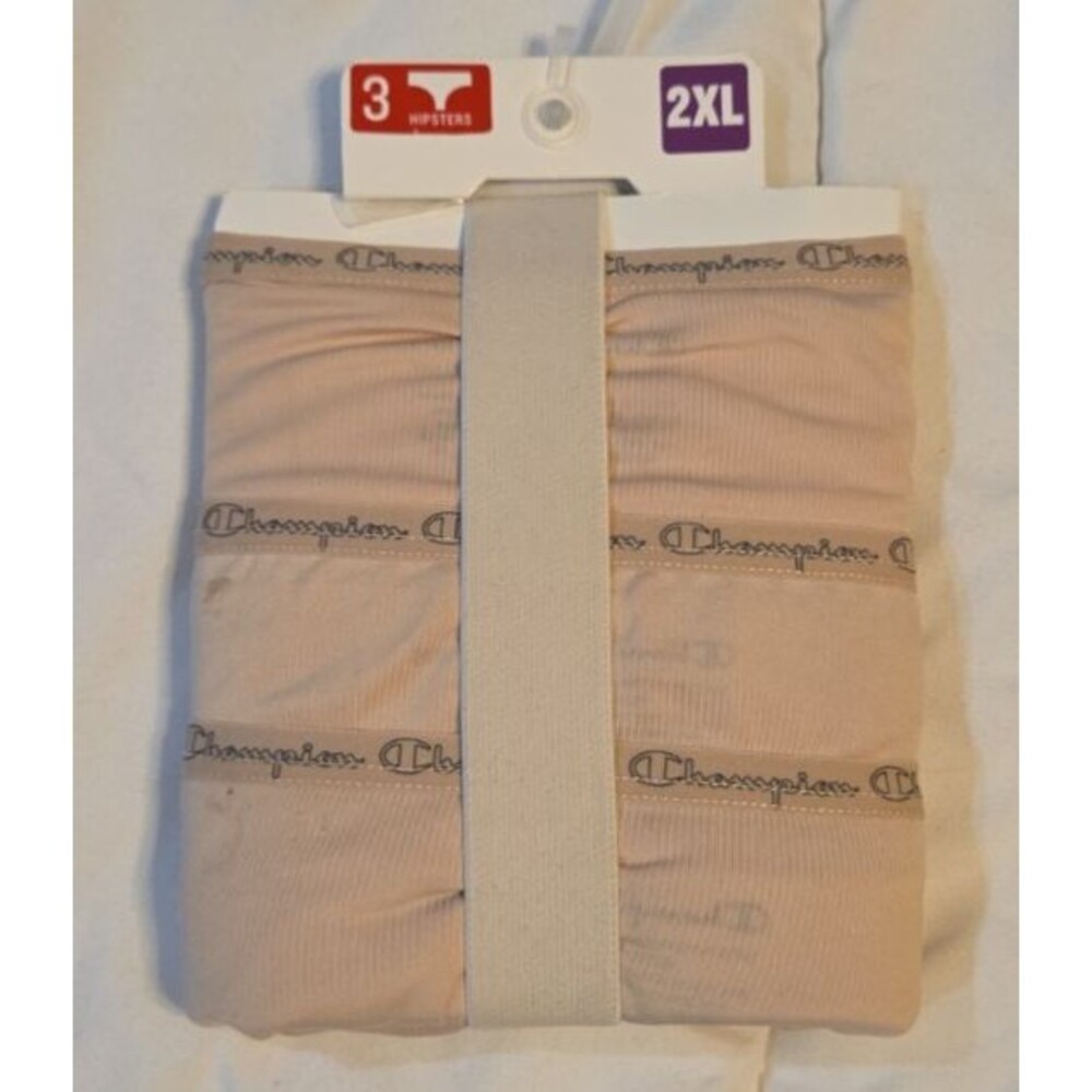 Champion Women's 3 Pack Hipster Panties Size 2XL NWT New